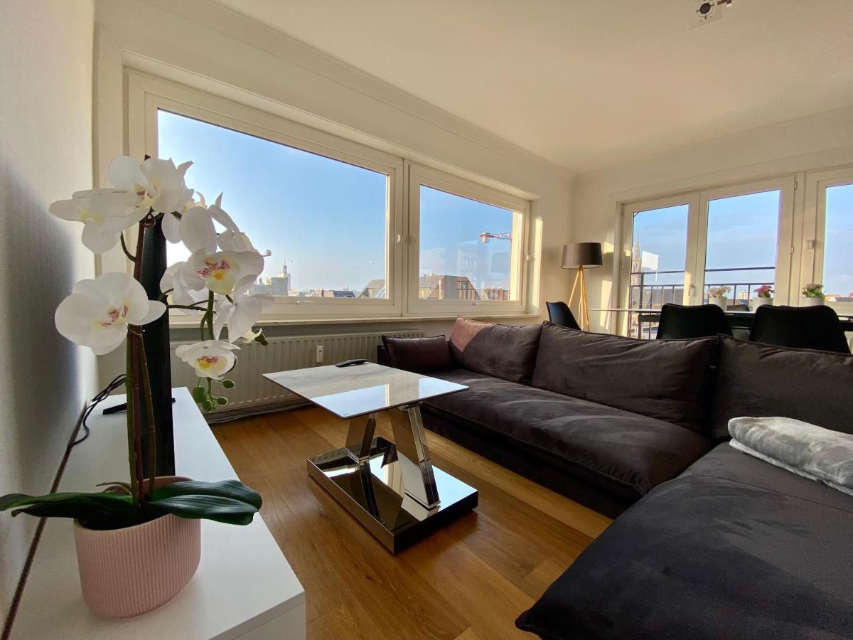 Luxury 3 Bedroom Apartment On The Top Floor With Panoramic View أوستيند المظهر الخارجي الصورة