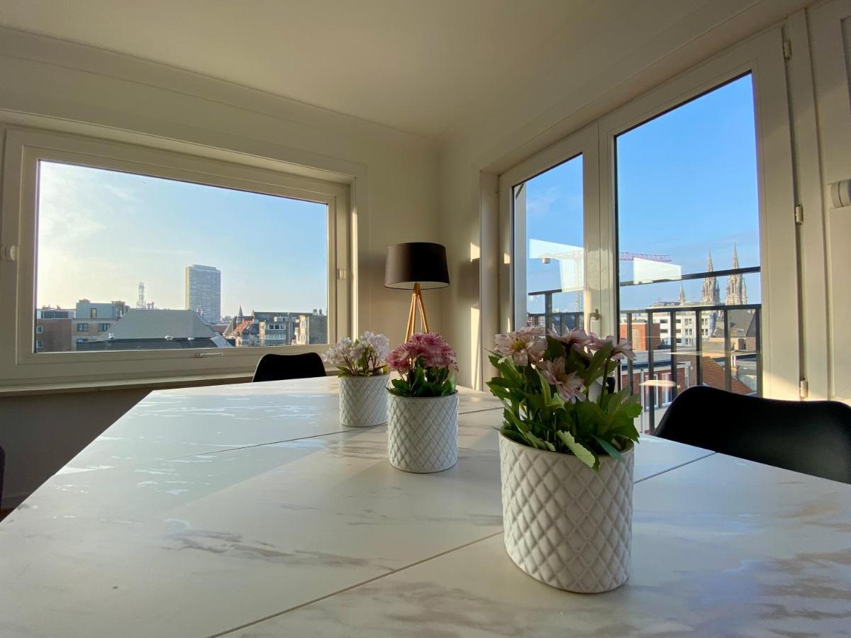 Luxury 3 Bedroom Apartment On The Top Floor With Panoramic View أوستيند المظهر الخارجي الصورة