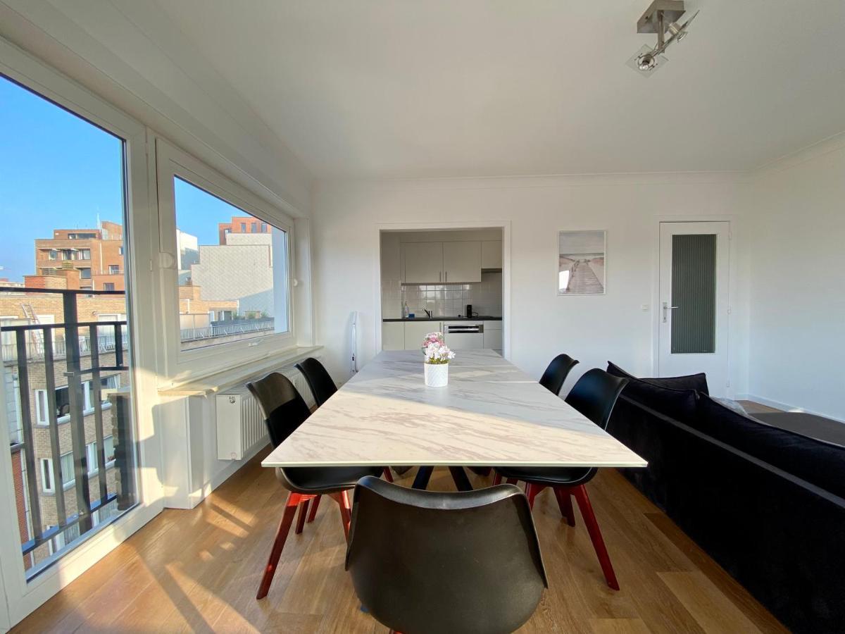 Luxury 3 Bedroom Apartment On The Top Floor With Panoramic View أوستيند المظهر الخارجي الصورة